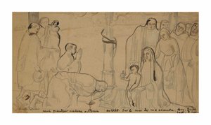 Adorazione dei pastori da Emile Bernard