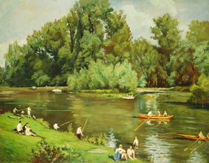 Bordo della Marna da Emile Bernard