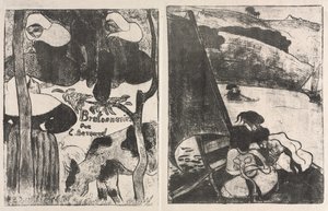 Les Bretonneries: Pagina del titolo (Page de Titre) e Il ritorno dal pellegrinaggio (Le Retour du Pardon)