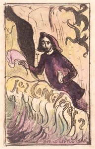 Les Cantilènes: Copertina da Emile Bernard