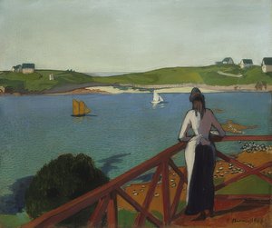 Pomeriggio a Saint-Briac. 1887 da Emile Bernard