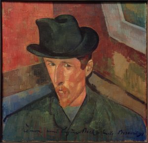 Ritratto di Eugène Boch da Emile Bernard