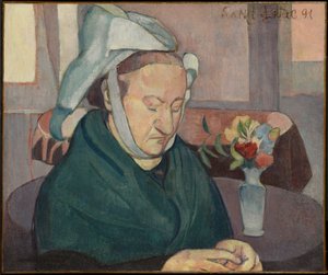 Ritratto di Madame Lemasson da Emile Bernard