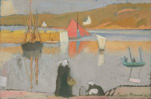Il porto di Saint-Briac, 1887 da Emile Bernard
