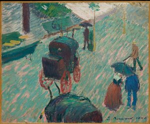 Il Giardino Pubblico, Mayenne da Emile Bernard