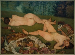 Due nudi da Emile Bernard