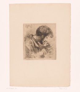 Ritratto di Paul Adolphe Rajon da Emile Boilvin