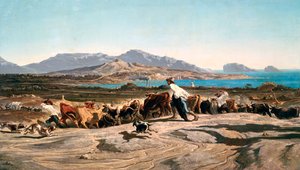 Veduta di Marsiglia da Emile Charles Joseph Loubon