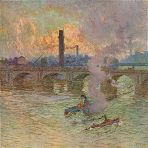 Mare agitato da Emile Claus
