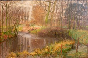 Il giardino di Ooidonk da Emile Claus
