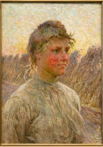 Moglie del giovane contadino da Emile Claus