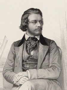 Ritratto del pianista e compositore Theodor Leschetizky 1830-1915, ca 1860