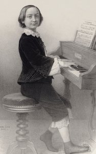 Ritratto del violinista e compositore Henri Ketten 1848-1883