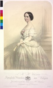 Principessa reale del Belgio I K. H. Charlotte da Emile Desmaisons