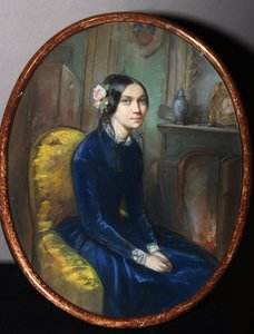 Ritratto di Idalia Poletika da Emile Francois Dessain