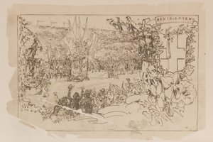 Cartolina di arrivo della maratona Gilliéron FamGILL Louvre2024-05
