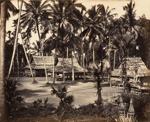 Bonzerie della Grande Pagoda, 1866 da Emile Gsell