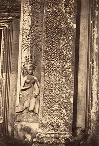Dettaglio decorativo della Grande Pagoda da Emile Gsell