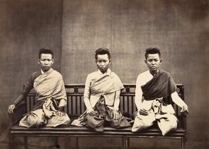 Donne del Principe Phra-Kéo-Pha, 1866 da Emile Gsell
