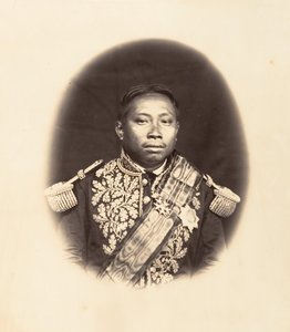 S. M. Norodon, Re del Cambogia, 1866 da Emile Gsell