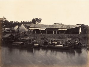 Vista della città cinese Cholen Foglio n. 2, Saigon, Cocincina