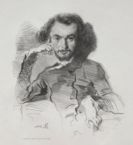 Charles Pierre Baudelaire da Emile Isidore Deroy