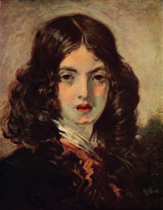 Piccola mendicante rossa da Emile Isidore Deroy
