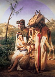 Giuda e Tamar, 1840 da Emile Jean Horace Vernet