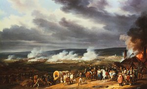 La battaglia di Jemappes, 1792, 1821 da Emile Jean Horace Vernet