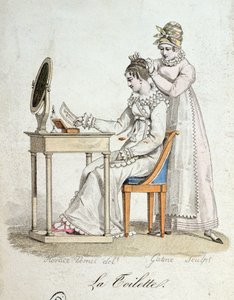Il Tavolo da Toilette, c.1816 da Emile Jean Horace Vernet