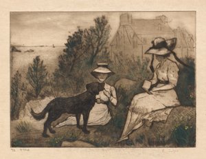 In giardino da Emile Jean Sulpis