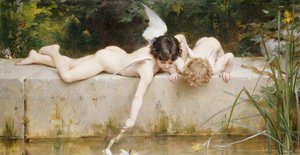 Il Salvataggio, 1894 da Emile Munier