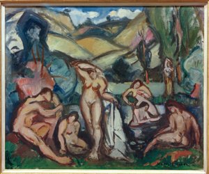 Donne che fanno il bagno da Emile Othon Friesz