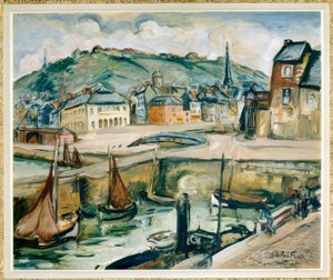 Honfleur da Emile Othon Friesz