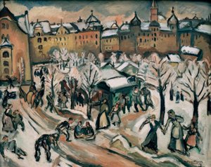 Neve a Monaco da Emile Othon Friesz