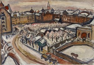 Neve a Monaco da Emile Othon Friesz