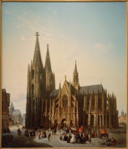 Duomo di Colonia in completamento anticipato da Emile Pierre Joseph De Cauwer