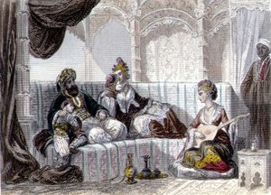 Interno con un Bey e la sua famiglia, da 