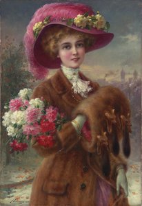 Bellezza invernale, 1910 da Emile Vernon