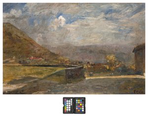 Colline in Brianza, 1915-20 da Emilio Gola