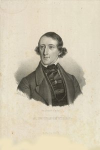 Ritratto di August Bournonville 1805-1879, 1842