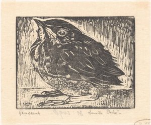 Pulcino da Emilius Wilhelmus Dehé (signed by artist)