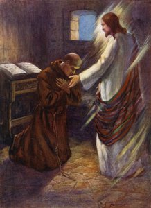 Nostro Signore gli apparve in una visione