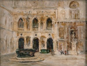 Cortile, Palazzo Ducale da Emily Murray Paterson