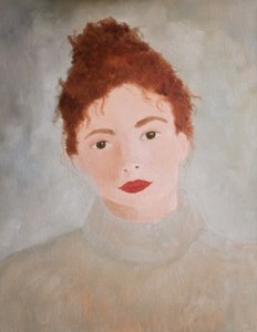 Ritratto di una rossa serena da Emily Tingey