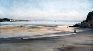 Alta marea di sabato mattina, 1876 da Emmanuel Lansyer