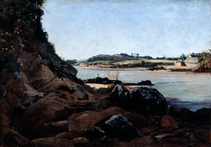 Il canale di Ile Tristan, 1873 da Emmanuel Lansyer