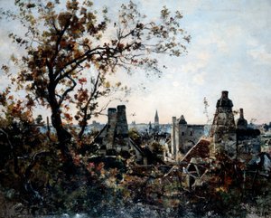 La Torre di Chevalot alla sera, 1885 da Emmanuel Lansyer