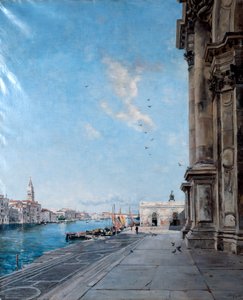 Vista dalla Chiesa della Madonna della Salute, 1892 da Emmanuel Lansyer