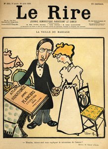 Il giorno prima del matrimonio, vignetta dalla copertina di 